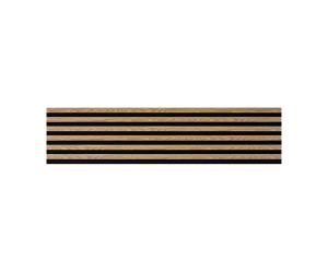 Wooden wall panel 2700 x 300mm (Black-Light oak)